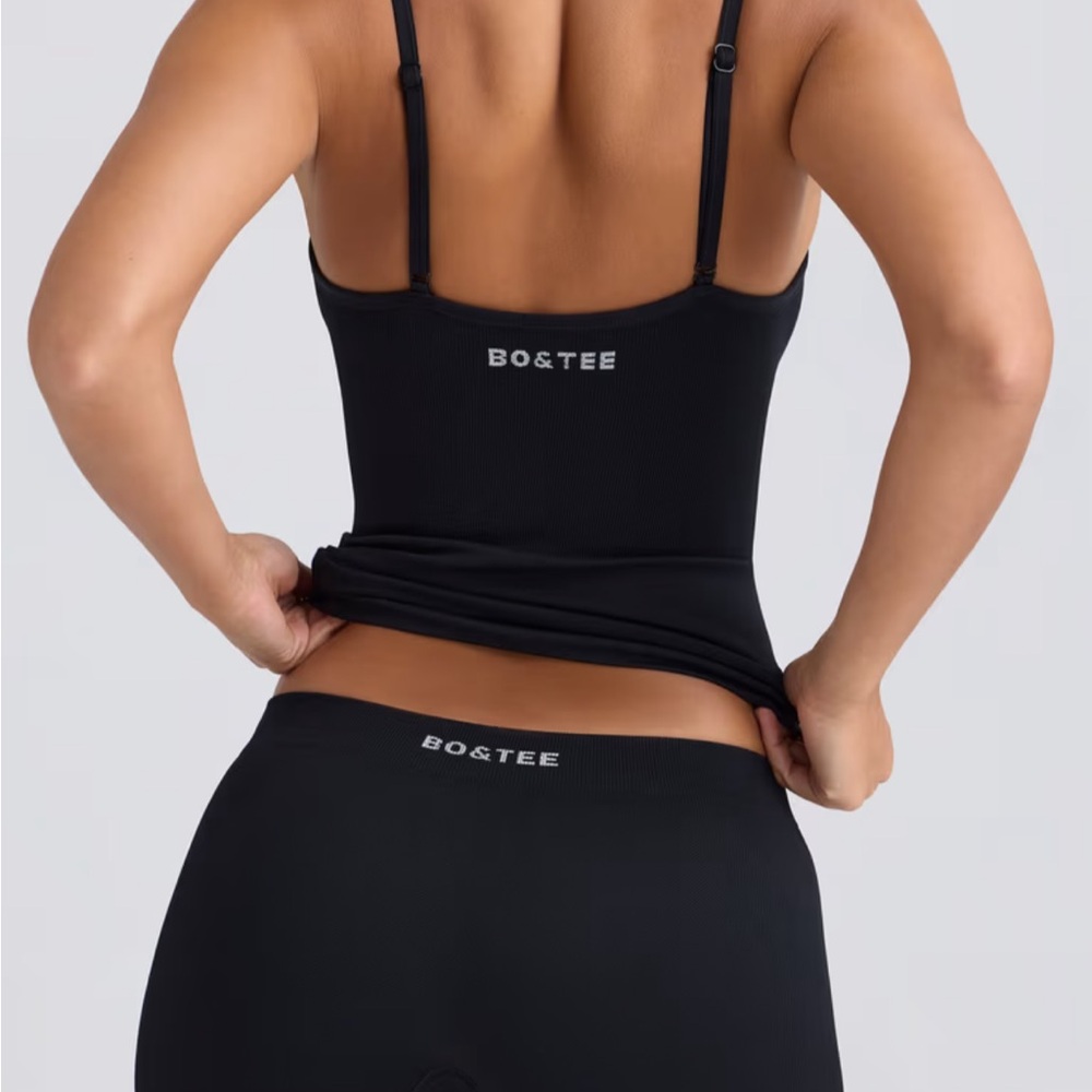 Women's Black Seamless Shaping Cami